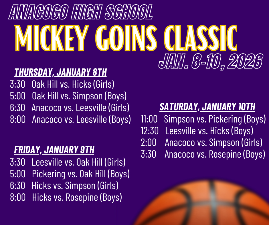 Schedule for basketball tournament